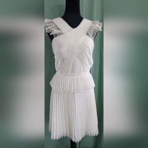 Theia Brielle Floral Lace Cocktail Dress